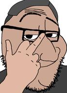 beard glasses hair jonathan_rodgers middle_finger path_of_exile variant:smugjak // 554x772 // 10.4KB