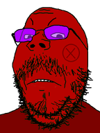 angry beard cross glasses meta:namefags meta:namefags_on_which_we_need_to_consult_snopes_on_to_see_if_they_really_exist_or_are_just_figments_of_ops_imagination red series:nonexistant_namefags soycheckmark_(user) soycrossmark_(user) stubble subvariant:mustached_gapejak variant:gapejak // 600x800 // 45.2KB