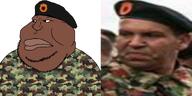 albania beret camouflage comparison fat gynaecomastia kosovo_liberation_army obese soldier stubble uniform variant:meximutt war // 1066x533 // 585.9KB