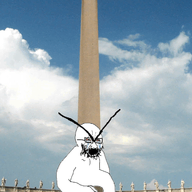 animated arm christianity crying dance full_body glasses hand irl_background large_eyebrows leg open_mouth selfish_little_fuck soyjak stubble variant:cryboy_soyjak vatican // 427x640 // 558.3KB