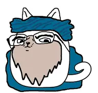 animal beard cat cat_ear closed_mouth ear nose robes snout subvariant:gapecat subvariant:wholesome_soyjak tail thales_(user) transparent_background turban variant:gapejak whiskers // 1024x970 // 303.8KB