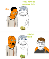 'toss admin approver badge brimstone comic dan glasses greentext janny meta:namefags orangetext soybooru soysneed_(user) stubble subvariant:chudjak_seething subvariant:doctos subvariant:massjak variant:chudjak variant:feraljak variant:gapejak variant:soyak white_background // 2568x3076 // 925.9KB