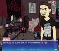 amerimutt angry asiamutt asian brown_eyes brown_hair closed_mouth ear glasses hair hapa hapajak hitsujigoods long_hair neet neet_girl_date_night soyjak tranny variant:chudjak visual_novel yellow_skin // 1246x1080 // 1.1MB