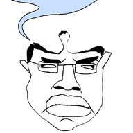 big_lips big_nose brainlet deformed liquify_tool retard retarded small_brain speech_bubble subvariant:pol_face transparent_background variant:chudjak // 600x600 // 50.3KB