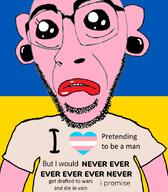 artist:conservativewaluigi beard big_lips draft flag:ukraine glasses i_trans_heart i_would_never pink_skin pooner soyjak subvariant:hydrocephason subvariant:science_lover text tranny transgender_flag transheart ukraine ukrainian_flag variant:cobson variant:markiplier_soyjak war // 787x900 // 267.2KB