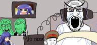 anime central_intelligence_agency crying furude_rika get glowie glowing headphones higurashi kuz soyjak subvariant:wholesome_soyjak thumbs_up torture uniform variant:feraljak variant:gapejak variant:kuzjak variant:markiplier_soyjak // 2300x1080 // 581.1KB