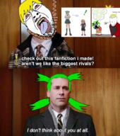 4chan aged_up angry anime backpack badge blond bloodshot_eyes child clothes comic crossed_arms crying exclamation_mark glasses green_hair hair hanging nas nate natsuba no_soyjak open_mouth rope school_uniform shoe shorts skirt sock soot_colors soyjak soyjak_party stubble subvariant:wholesome_soyjak suicide tongue traced variant:bernd variant:gapejak whistling yanda yellow_hair yotsoyba // 918x1038 // 1004.8KB