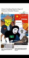 amphibian asian china closed_mouth clothes country crying crying_wojak flag frog glasses hat islam nas:pepe nas:wojak pakistan pepe pepe_the_frog rice_hat sex small_eyed smile soyjak stubble text variant:soyak variant:wojak wojak yellow_skin // 640x1280 // 102.6KB