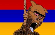 ack animal armenia arpigian crying flag:armenia unibrow // 3464x2220 // 2.0MB