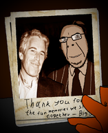 admin celebrity closed_mouth clothes froot glasses hand jeffrey_epstein nostalgia orange_skin pedophile photo suit suit_and_tie variant:cobson // 820x1004 // 786.6KB