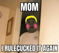 blond blush brown_skin closed_mouth eyebrows irl lips looking_at_you meme meta:not_oc nate_higger's_distant_cousin_(cape_rrackers) nose red_lips shitskin subvariant:hunky_twink_sex_machine text variant:alicia wig wrinkles yellow_hair // 1972x1760 // 48.7KB