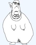 fat obese redraw subvariant:blobson transparent_background ugly variant:cobson // 926x1166 // 43.8KB