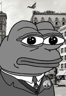 1900s 1904 alton_b_parker amphibian button closed_mouth clothes collared_shirt democrat frog irl_background lips nas:pepe necktie pepe pepe_the_frog politics suit suit_and_tie united_states vest // 1008x1479 // 668.6KB