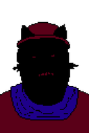 cat_ear clothes hat jimbo_(namefag) meta:namefags nes nes_color_palette nigger niko_(oneshot) nintendo_entertainment_system oneshot oneshot_pedo_nigger only_3_colors open_mouth pixel_art pixelated red_eyes red_teeth trend:slopjak vantablack variant:alicia // 590x884 // 15.6KB