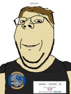 beard brown_hair citroen_ami clothes covasna eyes nose orthodox_cross soyjak subvariant:wholesome_soyjak t1ca_(tiktok) t1ca_(tiktoker) variant:gapejak variant:soyak // 810x1080 // 179.7KB