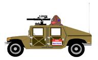 Warrior-Z(user) angry goatee humvee islam judaism queen_of_spades star_and_crescent star_of_david variant:meximutt vehicle wheel // 1877x1158 // 141.7KB
