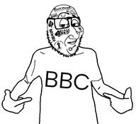 afro arm bbc black_lives_matter closed_mouth clothes facial_mark forehead_mark glasses hand merge pointing queen_of_spades raised_fist_(symbol) slut smug stubble tattoo text variant:shirtjak variant:smugjak // 618x559 // 76.4KB