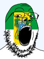 brazil flag flag:rio_grande_do_norte flower glasses looking_at_you open_mouth plant rio_grande_do_norte soyjak star_(symbol) stubble teeth transparent_background tree variant:gapejak // 600x800 // 80.7KB