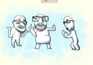 3soyjaks angry arm ear fat foot full_body glasses hand kike_trio leg lips long_nose mustache obese open_mouth series:trios_&_duos smile stubble talking variant:israeli_soyjak variant:longnose variant:nojak // 1920x1339 // 1.5MB