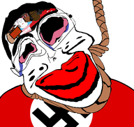 black_skin buff crying hanging nazi_flag nazism noose rent_free subvariant:jartycuck subvariant:patrick subvariant:soyniqua tranny trans turkiye tyrone variant:chudjak variant:soytan // 1050x996 // 157.2KB