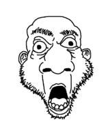 ear eyebrows open_mouth soyjak stubble variant:unknown // 656x783 // 21.8KB