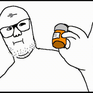 animated closed_mouth glasses hand meds soyjak stubble variant:unknown // 720x576 // 106.5KB