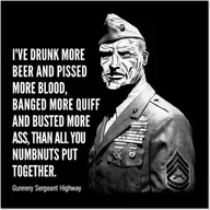 black_and_white cap clint_eastwood clothes dark english_text hat heartbreak_ridge old sergeant_highway shadow subvariant:perceptive_chud uniform variant:chudjak // 1500x1500 // 477.6KB