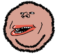 amerimutt ball black_sclera hair mutt mutt_lips no_background stubble subvariant:impish_amerimutt subvariant:impish_ball teeth_showing transparent_background variant:impish_soyak_ears // 566x556 // 27.2KB