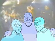 3soyjaks animated blue_skin calm hanatarash japan music noise noise_rock sound variant:3lads variant:shroomboy variant:shroomjak video // 960x720, 46.4s // 3.5MB