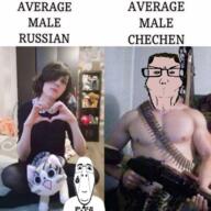 buff chechen chechnya churka gun hamASS_2_IS_A_SHITSKIN_CHECHENIGGER_MUTT_BUCKBROKEN_BY_RUSSIANS russia subvariant:euroaryan variant:cobson // 640x640 // 546.4KB