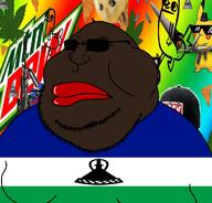 aryan black_skin dank epic flag:lesotho glasses lesotho meta:op_took_a_selfie_of_xerself mlg red_lips selfie sigma sunglasses variant:meximutt xX_MLGDankLesothoGamer420_Xx_(aryan) // 1024x979 // 632.7KB