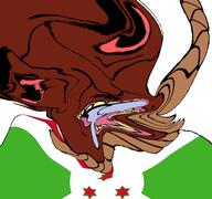brown_skin burundi deformed distorted flag:burundi hanging noose open_mouth red_eyes rope series:coonfags sloppy subvariant:patrick variant:chudjak // 768x719 // 190.1KB
