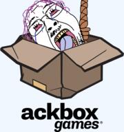 ack bloodshot_eyes box glasses jackbox open_mouth pun rope stubble text tranny variant:bernd video_game // 539x576 // 53.9KB