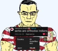 2024 chud flag flag:japan japan june june_28 meta:tagme pajeet serb serbia subvariant:chudjak_front subvariant:muscular_chud tiktok trend:aryan variant:chudjak // 1059x929 // 244.9KB
