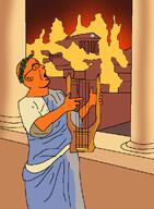 admin_6 blood burning classical_art_parody closed_eyes ear emperor eyebrows fire glasses harp jewbille_(tranny) jubille_(user) laughing looking_up lyre meta:namefags meta:soybooru_admin_seca nero nose onion open_mouth orange_skin painting roman_empire rome soybooru soyjak stubble toga variant:cobson wrinkles // 720x982 // 98.4KB