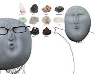 2soyjaks arm basalt biotite biotite_gneiss breccia chart conglomerate crystal_quartz geology glasses granite hand marble open_mouth pointing rock sandstone scoria soyjak stone stubble variant:two_pointing_soyjaks // 750x593 // 310.0KB