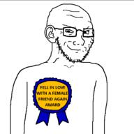 arm award medal ribbon smug soyjak text torso variant:soyak // 600x600 // 11.5KB