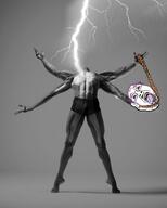 arm buff gigachad glasses hair leg lightning rope stubble teeth tongue tranny // 500x625 // 134.3KB