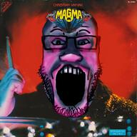 album_cover drum_set glasses magma music open_mouth prog_rock soyjak variant:markiplier_soyjak // 593x593 // 545.9KB