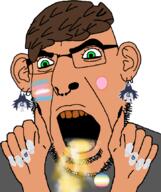 artist:nivero bpc built_for_bpc cum fundamental_paper_education green_eyes joe_mama joel_(user) latino map_(pedophile) pedophile piss queen_of_paper subvariant:spadeson transgender_flag variant:cobson // 723x861 // 205.0KB