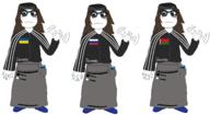 3soyjaks BRIMMIEST_COMMENTS_SECTION☣️☣️☣️_DO_NOT_ENTER☣️☣️☣️ adidas angry belarus brown_hair depressed female flag flag:belarus flag:russia flag:ukraine full_body gopnik green_eyes russia slav sunflower_seed ukraine variant:soytan // 3998x2196 // 448.4KB