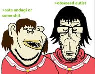 azumanga_daioh greentext kasuga_ayumu school_uniform subvariant:euromutt subvariant:impish_amerimutt takino_tomo text variant:impish_soyak_ears variant:markiplier_soyjak // 1132x876 // 75.2KB