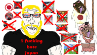 ack ack! anime astolfo blond blue_eyes buff clothes eyes_like_the_o-o-cean femboy i_fucking_love_science i_hate japan japanese_flag muscular_male punisher_face soyjak subvariant:averge_mexican subvariant:brunetto subvariant:science_hater subvariant:science_lover sushi tranny transparent_background trend:aryan variant:bernd variant:markiplier_soyjak yellow_hair // 1920x1094 // 1.1MB