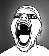 braces ear glasses isaac_johnson mustache open_mouth redraw soyjak stubble variant:isaac // 533x610 // 55.8KB