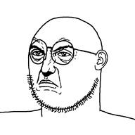 angry closed_mouth glasses hotdiggedydemon punisher_face stubble variant:weirdpenis // 900x900 // 39.1KB