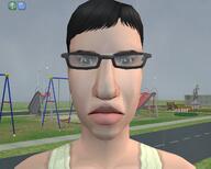 chud chudmutt glasses the_sims the_sims_2 variant:chudjak video_game // 1280x1024 // 978.6KB