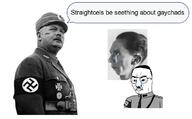 crying ernst_rohm heinrich_himmler joseph_goebbels meta:tagme variant:chudjak // 1195x739 // 73.9KB