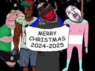 2024 2025 ack anti_soytan arm award bloodshot_eyes blue_hair brown_skin cargo_shorts christmas chud_(boorufag) chud_(soybooru) clothes crying discord doll_(user) esl fat fist flag flag:mexico flag:minor_attracted_person flag:transgender_pride_flag flies fnf_pedo food friday_night_funkin' froot fruit full_body furry giggly_goon_clown glasses gooner_arm hair hand hanging head holding_flag holding_object india jartycuck leg lips looking_at_you mexico meximutt microphone music music_parody mustache mutt neovagina nikocado_avocado onion open_mouth orange orange_(fruit) pedophile pillow pink pink_skin pointing price_tag purple_hair room rope shading shitskin shoe skirt slopjak snow song soybooru soyjak stain stare stink_lines stinky stubble subvariant:chudjak_front subvariant:chudplier subvariant:jartycuck subvariant:muscular_chud subvariant:unbotheredchud suicide text tongue total_sloptran_death tranny transparent transparent_background variant:bernd variant:chudjak variant:feraljak variant:kuzjak variant:markiplier_soyjak variant:meximutt variant:soytan veiny video wheel white_background yellow_eyes yellow_teeth zero_good_posts_made // 640x480, 239.2s // 38.1MB