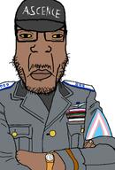 arm armband ascence_(user) benito_mussolini brown_skin cap closed_mouth clothes crossed_arms esl_agugu_pedo fascism flag:femboy_pride_flag flag:israel flag:lesotho_reich flag:necrosexual_pride_flag flag:pan-african flag:pedophilia_pride_flag flag:transgender_pride_flag fnf_pedo hand hat italy lips looking_at_you map_(pedophile) meta:namefags military military_uniform mustache nose pedophile portrait skull star_of_david stubble subvariant:chudplier swastika text variant:chudjak variant:markiplier_soyjak white_background wrinkles wristwatch yellow_sclera // 742x1100 // 121.7KB