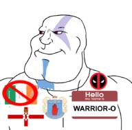Warrior-Z(user) deadpool effortson hello_my_name_is_(sticker) irish_republican_army series:keep_raging_on_them subvariant:mexiaryan ulster_defence_association // 886x872 // 133.0KB